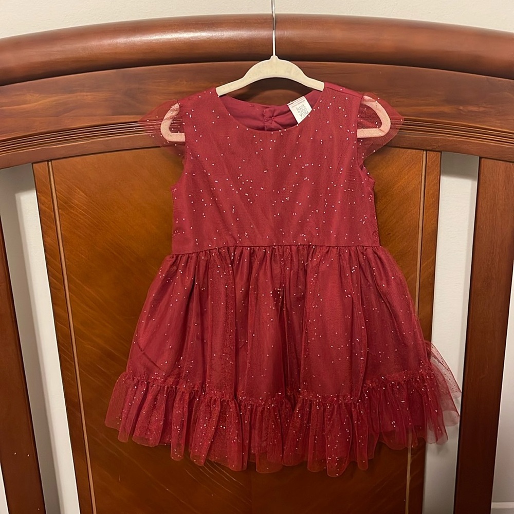 ✨💥Baby Girl Dress 💥✨ 24 M Color cherry 🍒 red